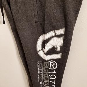 Gray ecko unitd jogging pants
